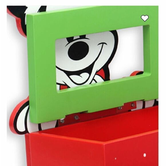 Disney Mickey Mouse Wooden Letters to Santa Box NWT - Picture 11 of 13